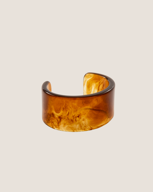 Amber Resin Cuff