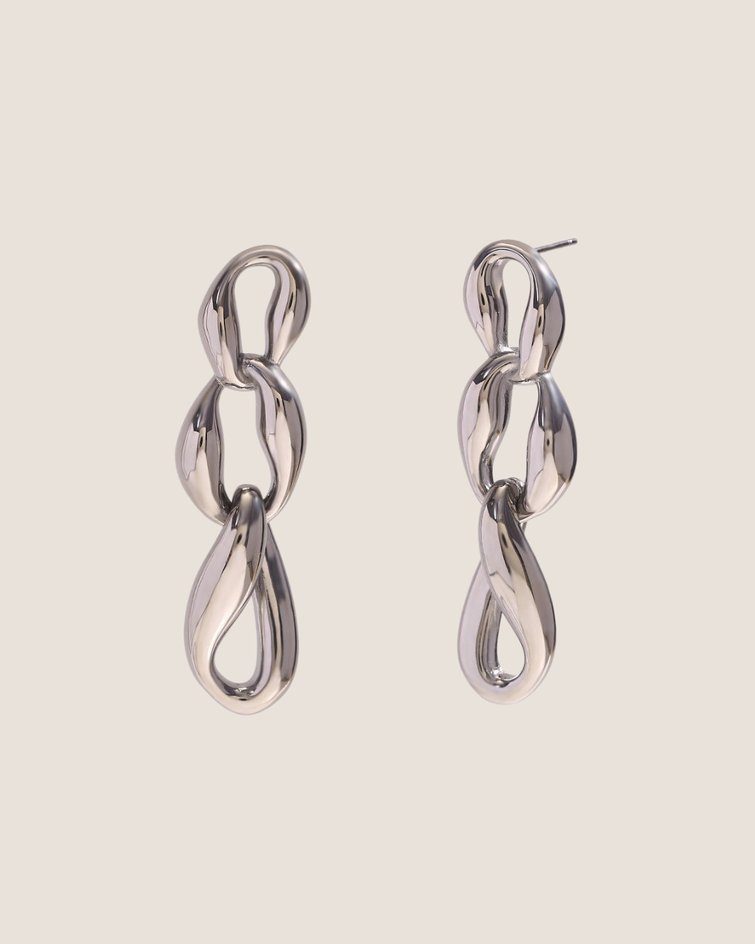 Emma Earrings - Silver