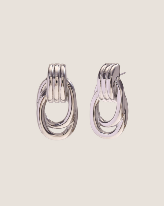Harper Earrings - Silver