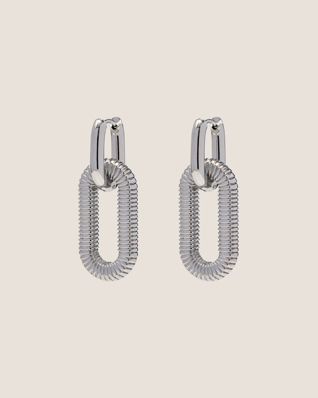 Mae Earrings - Silver