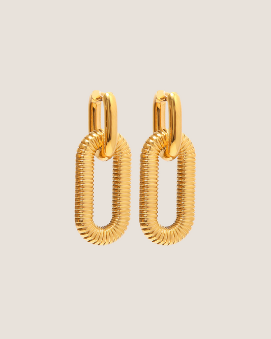 Mae Earrings - Gold