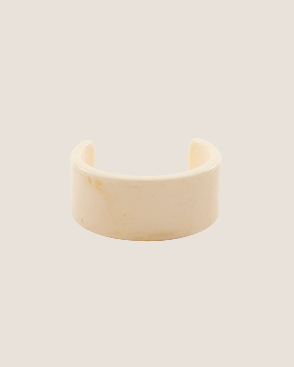 Cream Resin Cuff