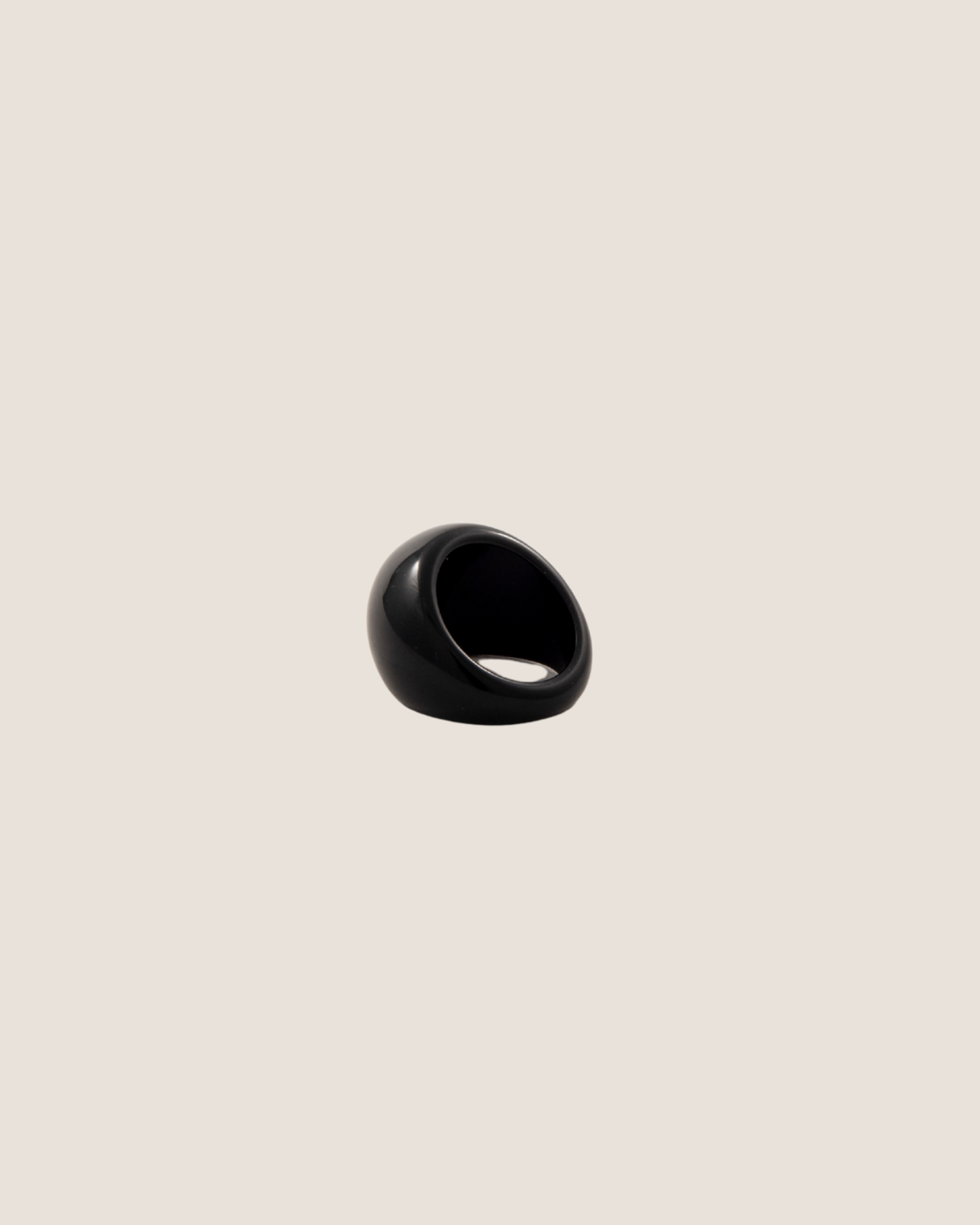 Black Resin Ring