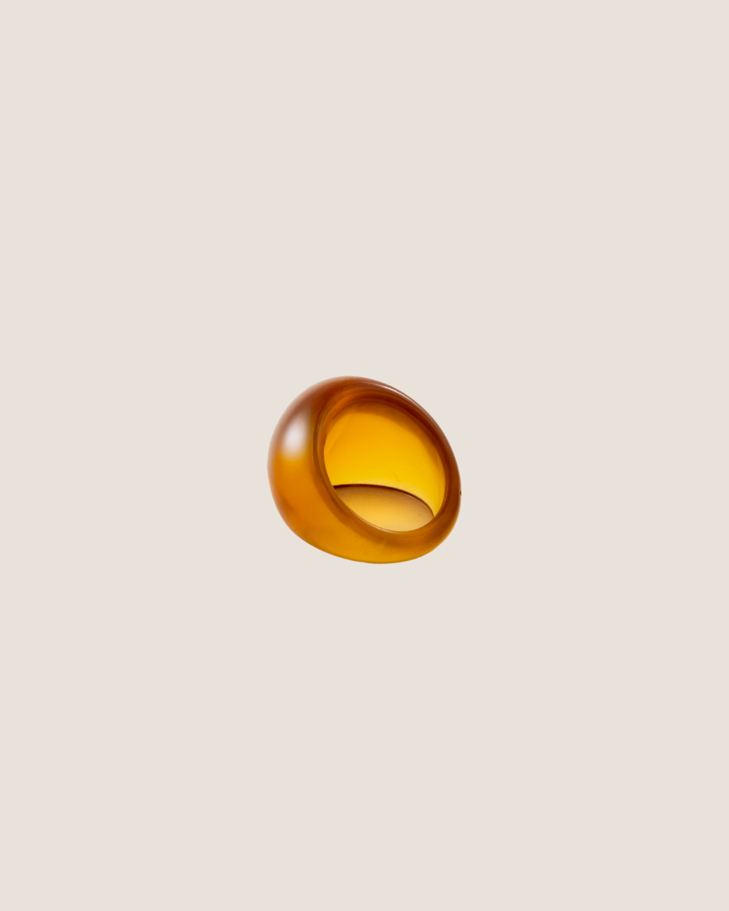 Orange Resin Ring