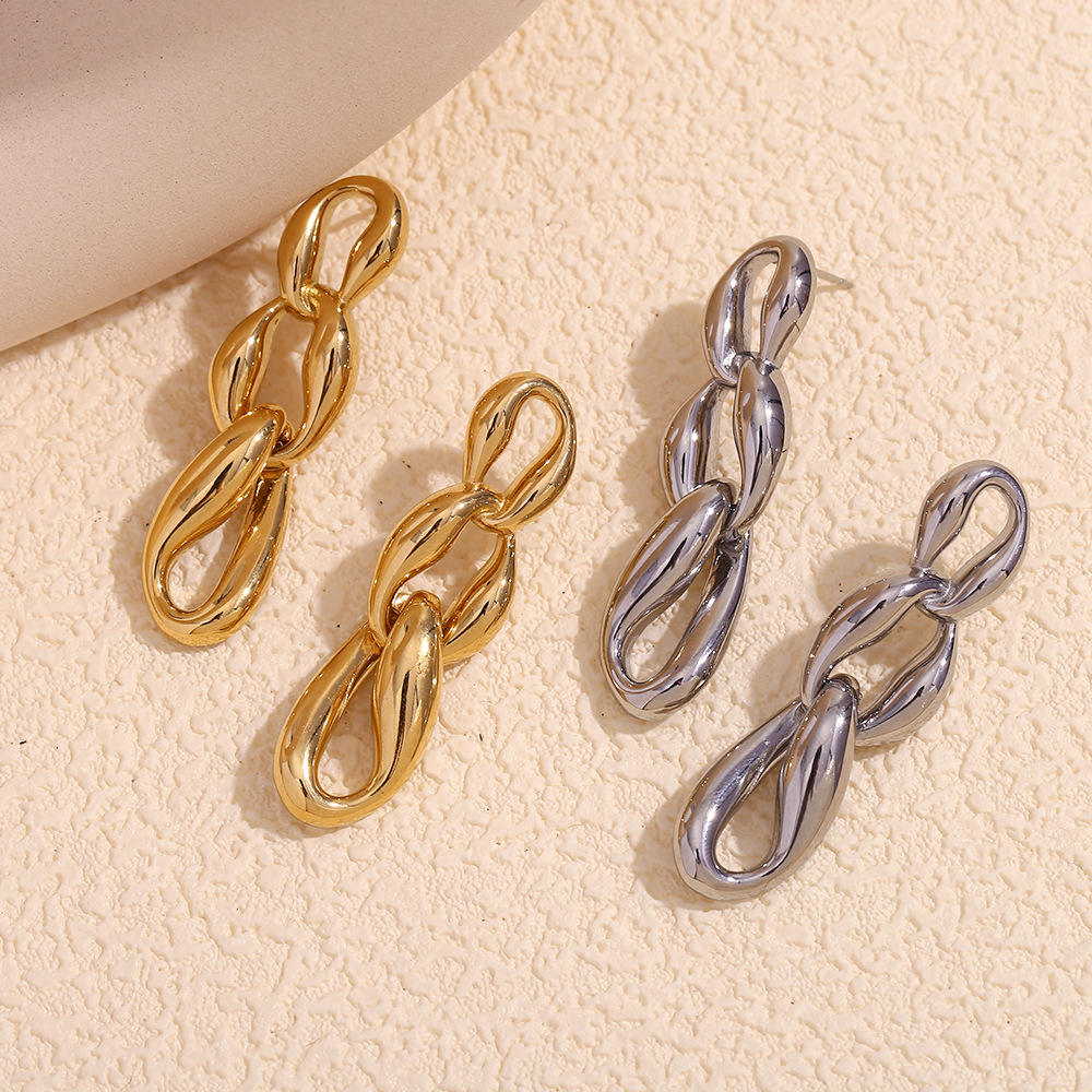 Emma Earrings - Silver