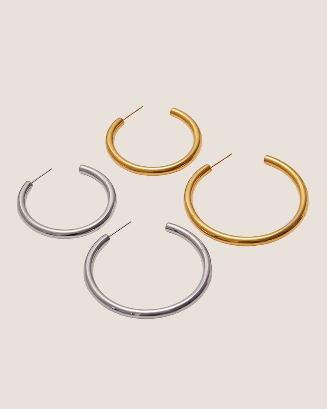 Billie Hoops - Gold