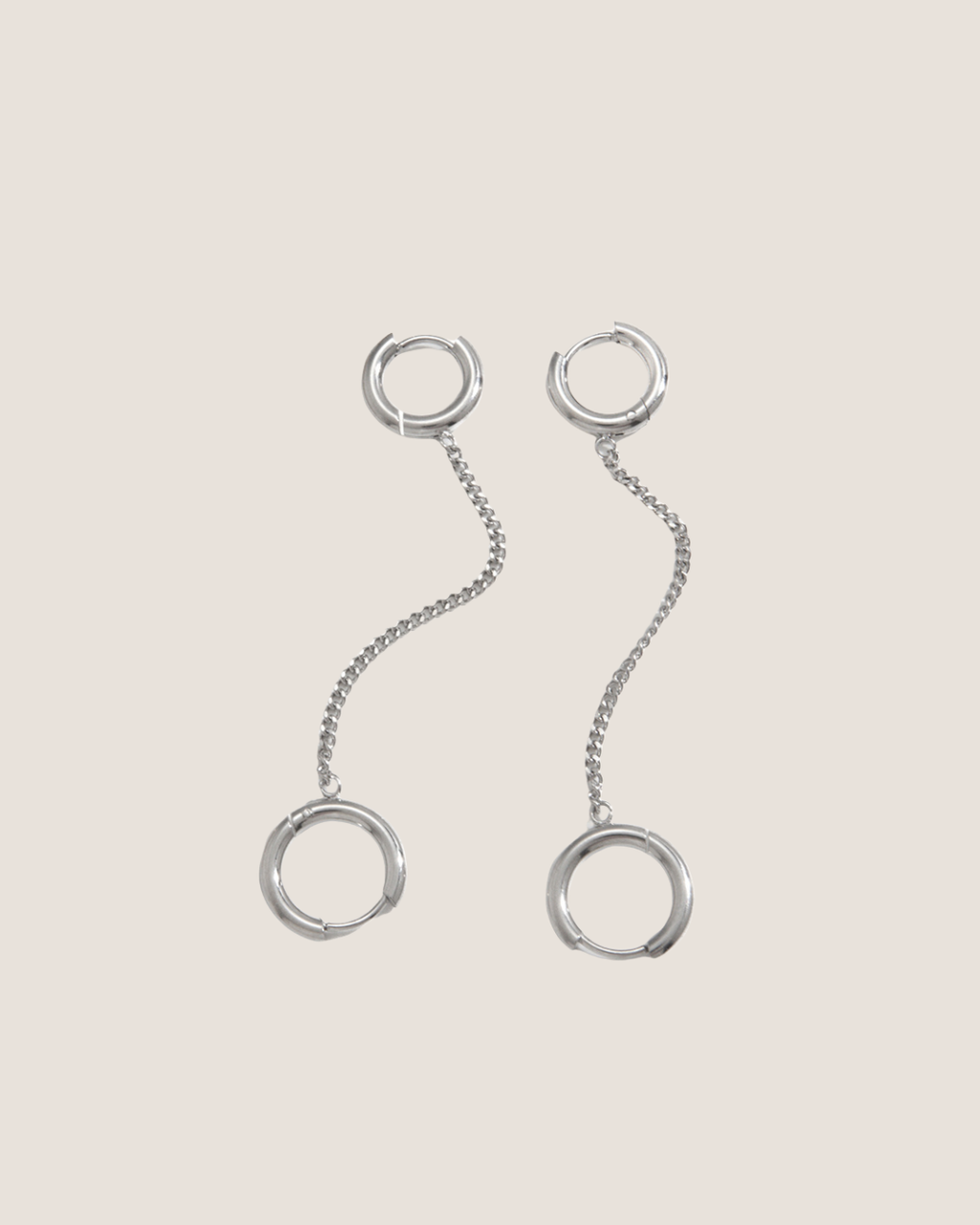 Ziggy Earrings - Silver