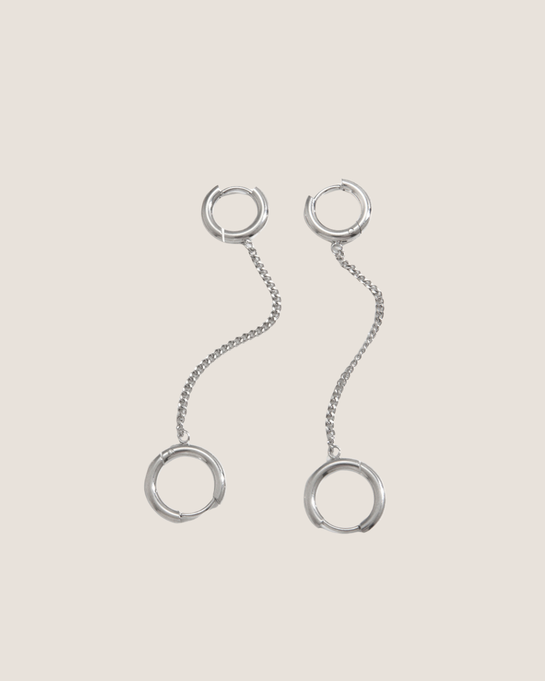 Ziggy Earrings - Silver